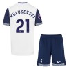 Maglia ufficiale Tottenham Hotspur Kulusevski 21 Casa 2024-25 per Bambino